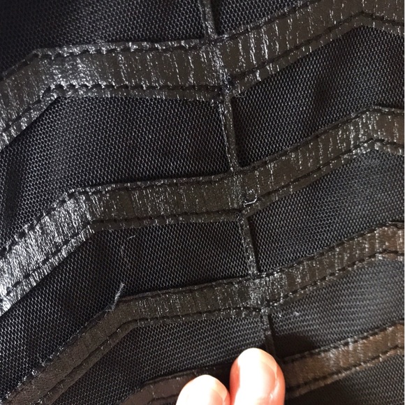 Guess Circle Flared Mini Skirt - (Black) - Picture 14 of 14